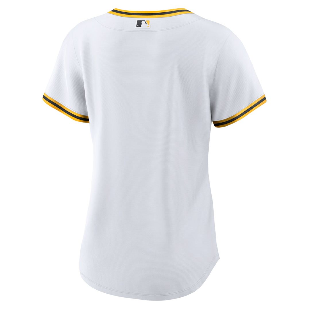 Pittsburgh Pirates Nike Women's Home Replica Team Jersey - White Team Jersey Sports Fan Apparel