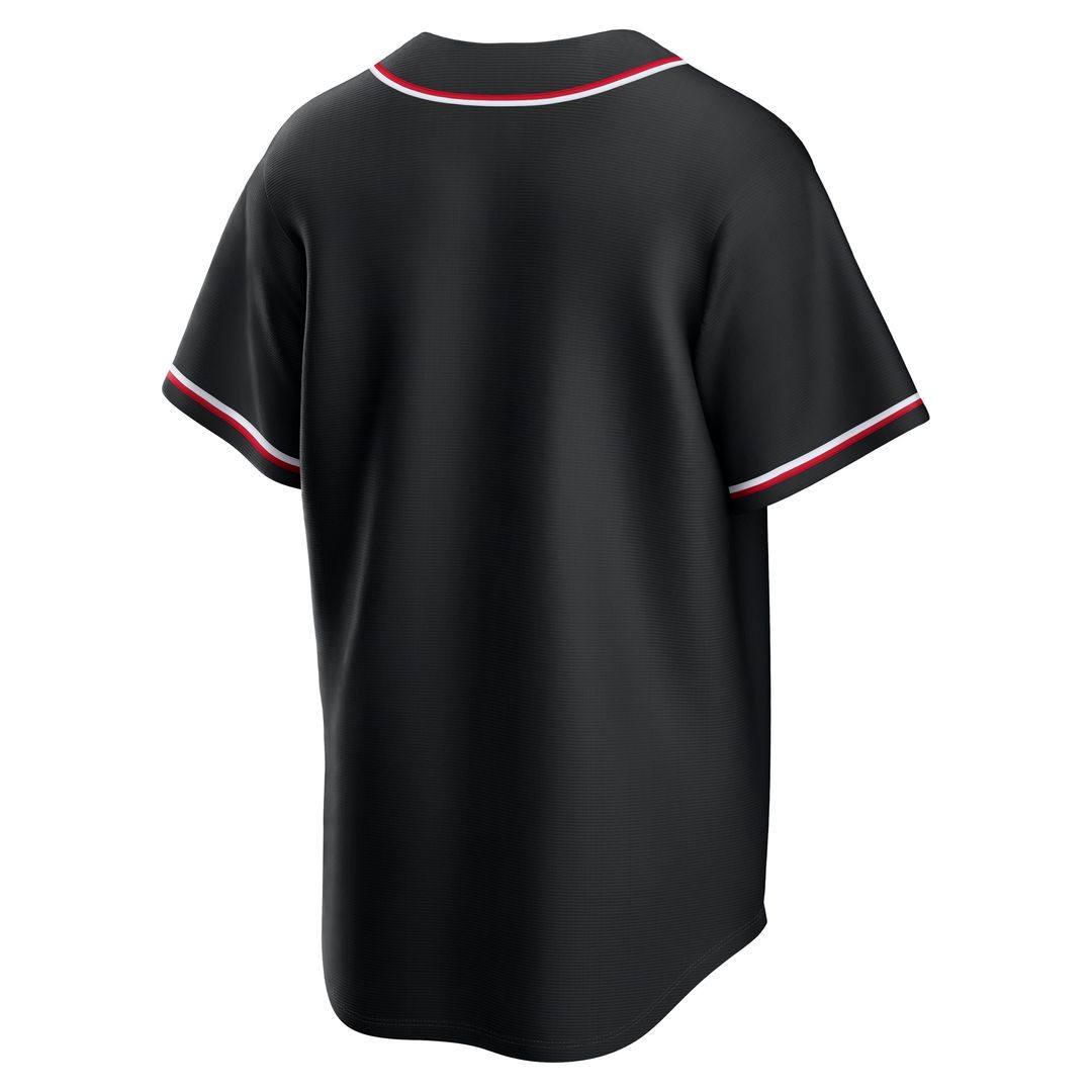 Minnesota Twins Nike Fashion Replica Black Out Jersey Team Jersey Sports Fan Apparel