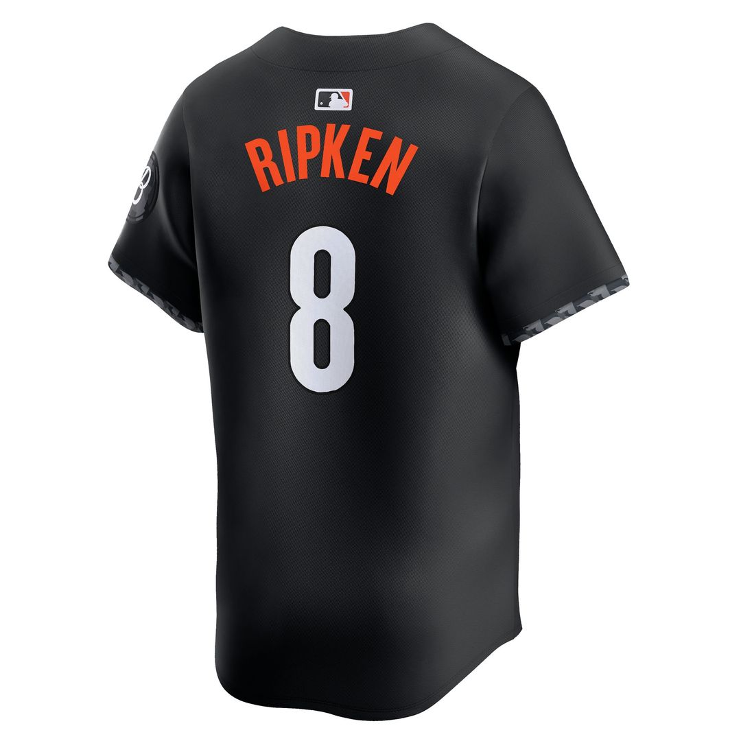 Baltimore Orioles Cal Ripken Jr. Nike City Connect Limited Jersey - Black Team Jersey Sports Fan Apparel