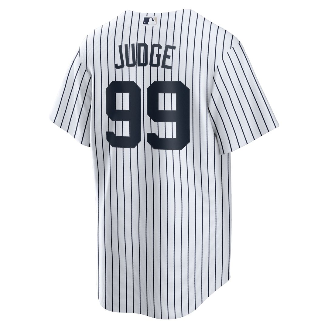 New York Yankees Aaron Judge Nike Home Replica Player Name Jersey - White Team Jersey Sports Fan Apparel