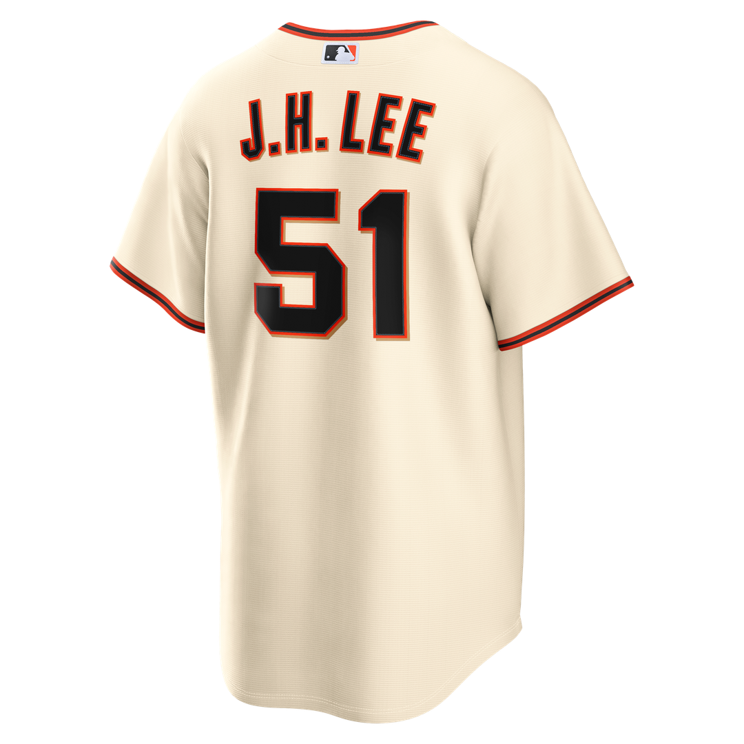 San Francisco Giants Jung Hoo Lee Nike Home Replica Jersey - Cream Team Jersey Sports Fan Apparel