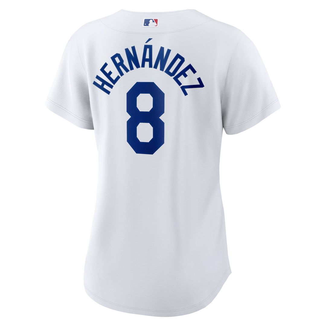 Los Angeles Dodgers Enrique Hernández Nike Women's Home Replica Jersey - White Team Jersey Sports Fan Apparel