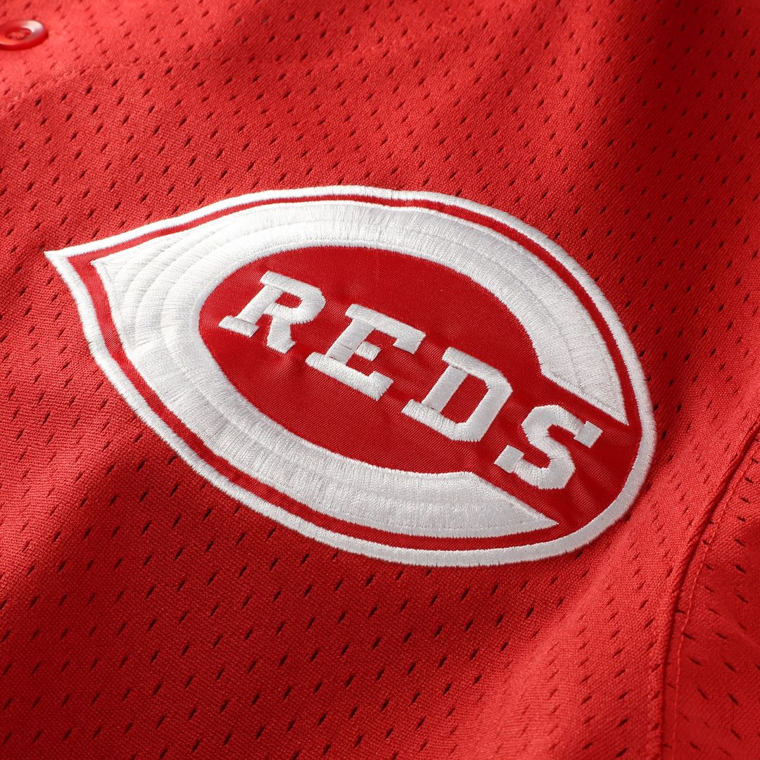 Cincinnati Reds Deion Sanders Mitchell & Ness Big & Tall Cooperstown Mesh Batting Practice Jersey - Red Team Jersey Sports Fan Apparel