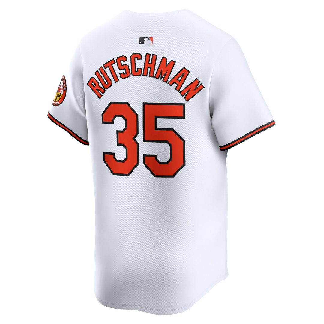 Baltimore Orioles Adley Rutschman Nike Home Limited Player Jersey - White Team Jersey Sports Fan Apparel