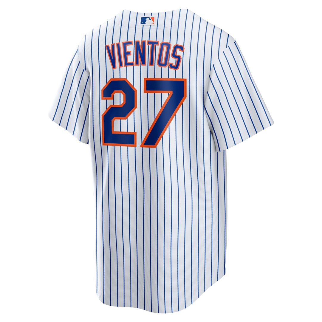 New York Mets Mark Vientos Nike Home Replica Jersey - White Team Jersey Sports Fan Apparel