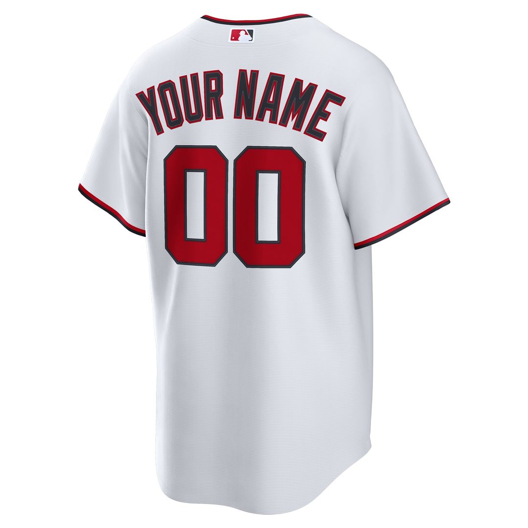 Washington Nationals Nike Home Custom Replica Jersey - White Team Jersey Sports Fan Apparel