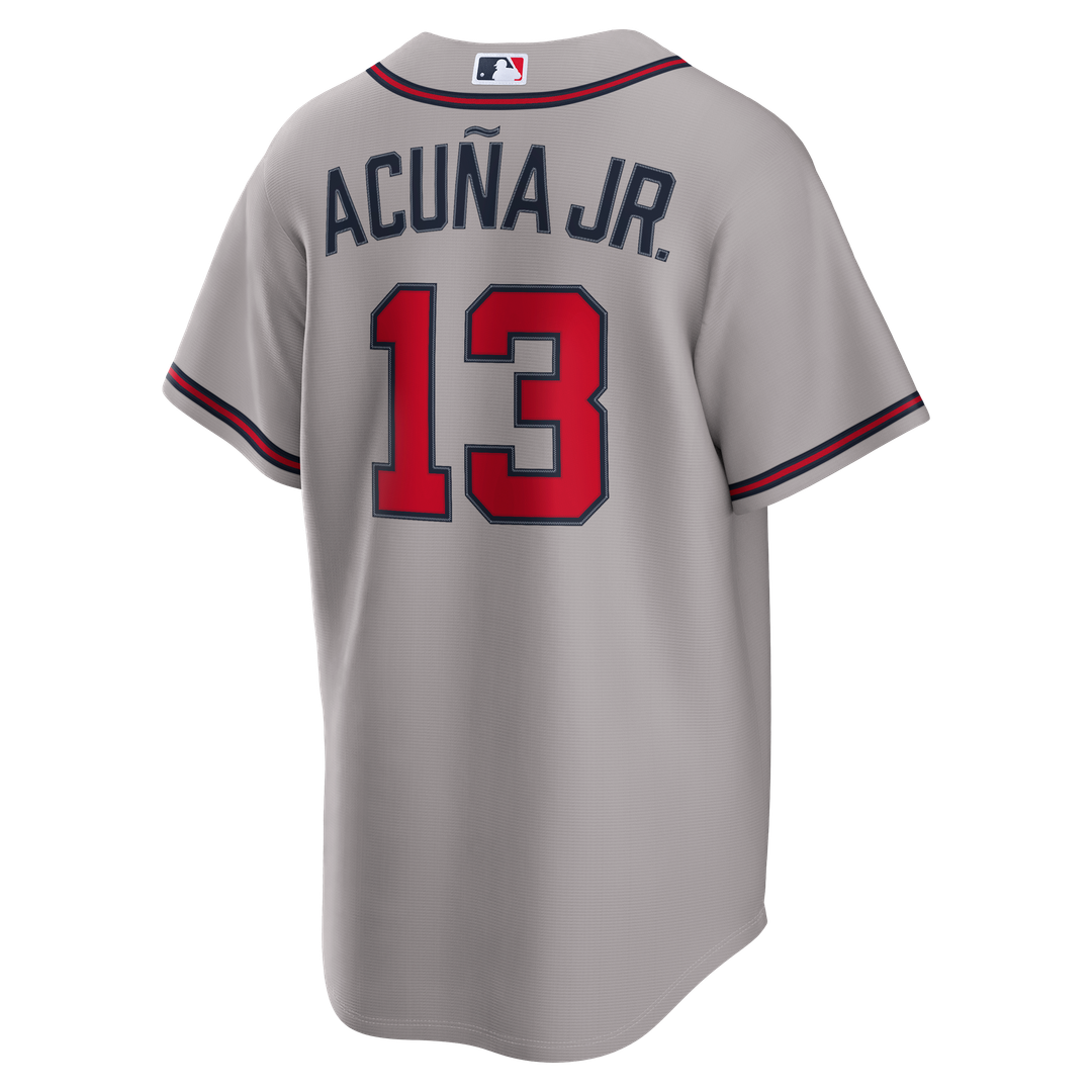Atlanta Braves Ronald Acuña Jr. Nike Alternate Replica Jersey - Navy Team Jersey Sports Fan Apparel
