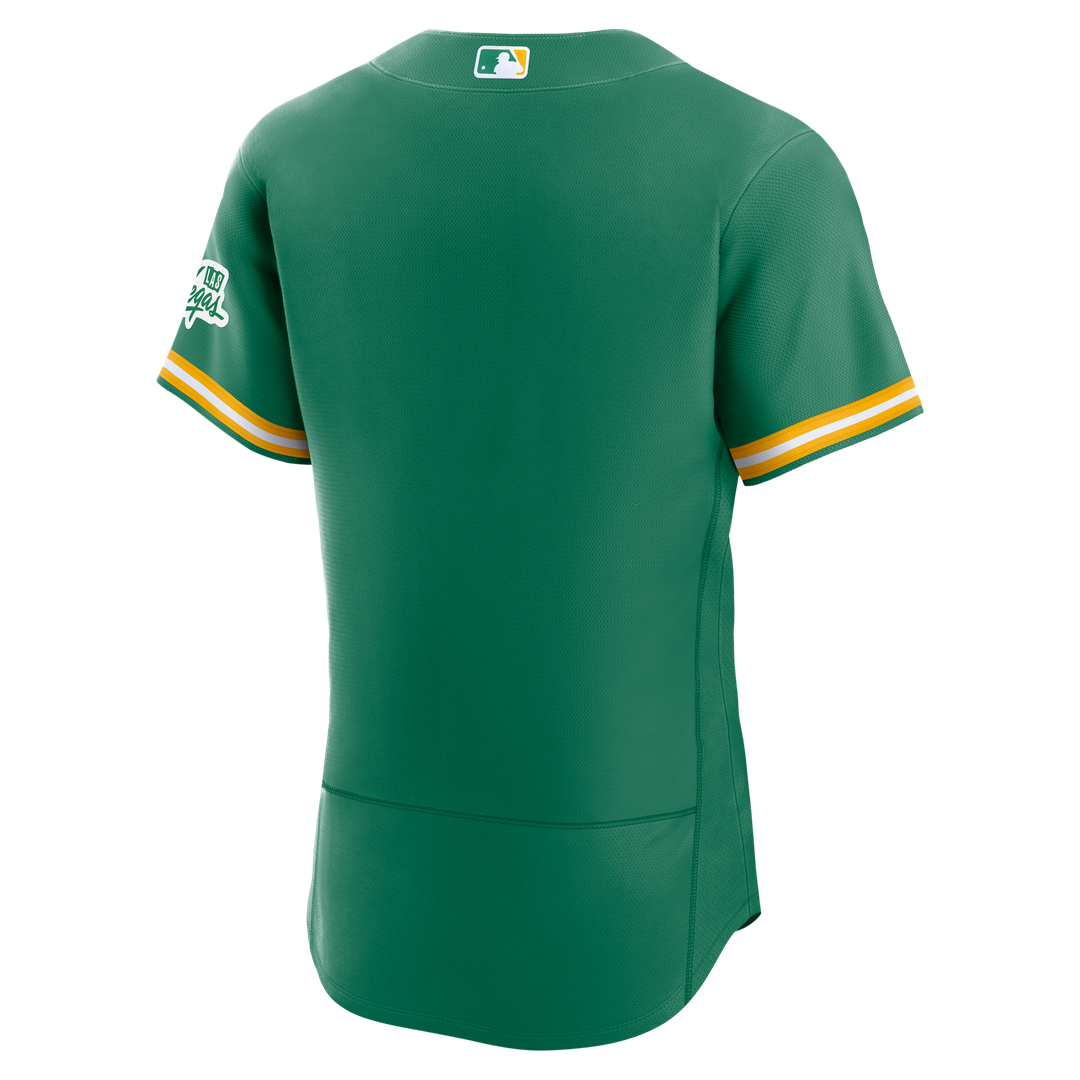 Athletics Nike Alternate Authentic Jersey - Green Team Jersey Sports Fan Apparel
