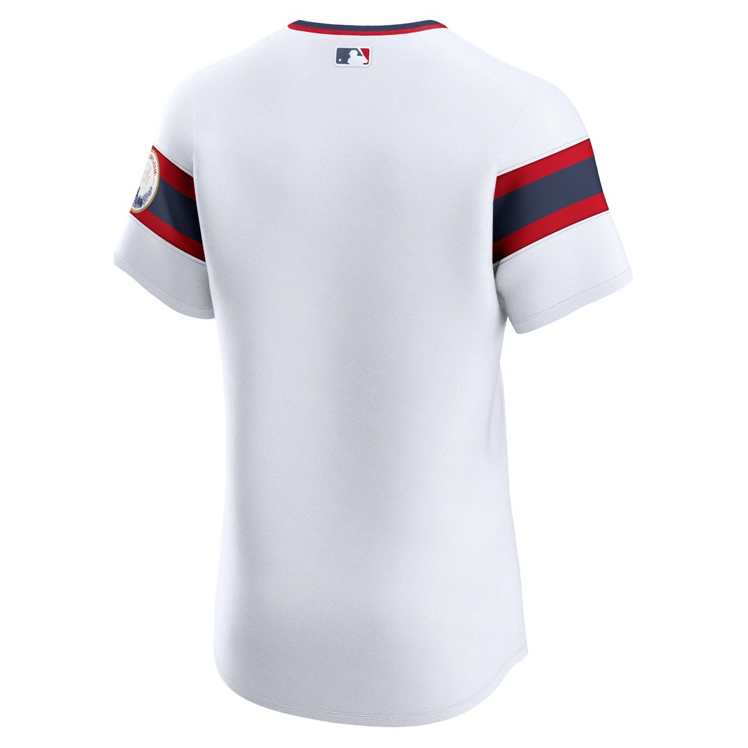 Chicago White Sox Nike Alternate Vapor Premier Elite Patch Jersey - White Team Jersey Sports Fan Apparel