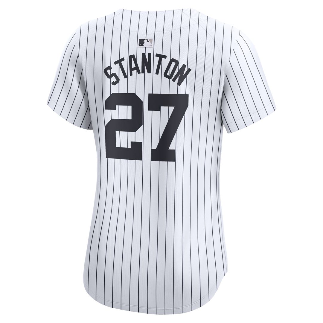New York Yankees Giancarlo Stanton Nike Women's Home Limited Player Jersey - White Team Jersey Sports Fan Apparel