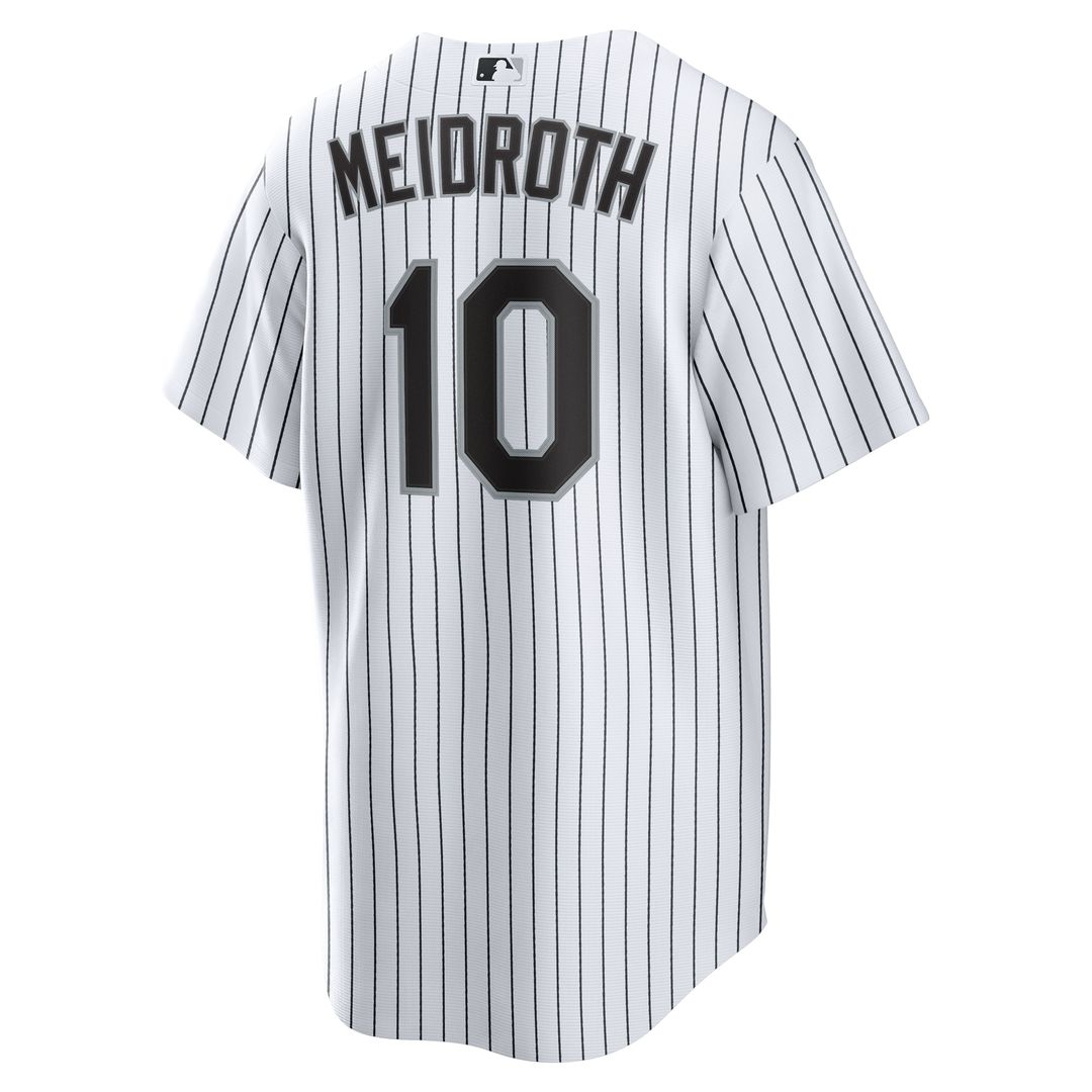 Chicago White Sox Chase Meidroth Nike Home Replica Jersey - White Team Jersey Sports Fan Apparel