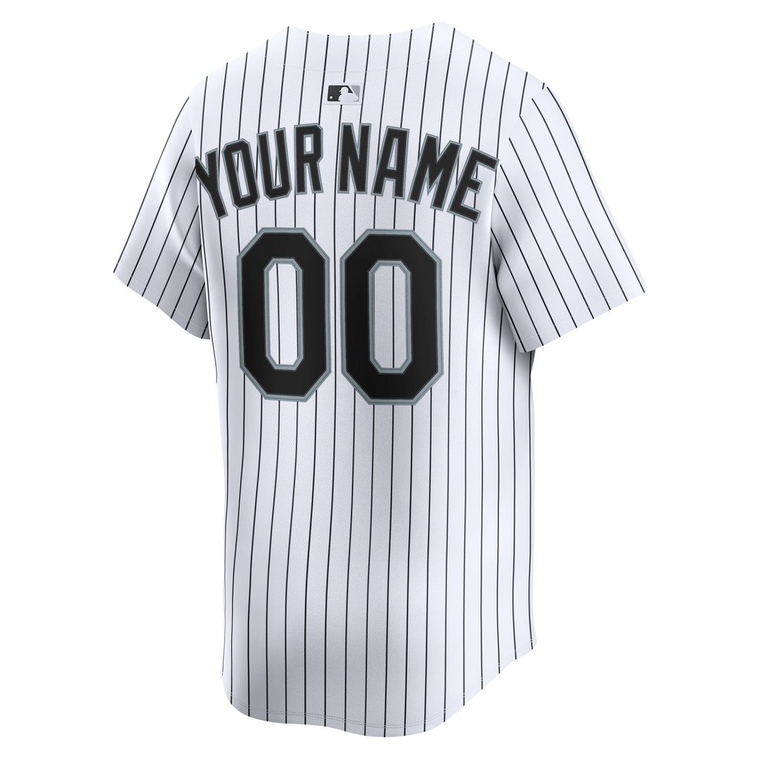 Chicago White Sox Nike Youth Home Custom Limited Jersey - White Team Jersey Sports Fan Apparel