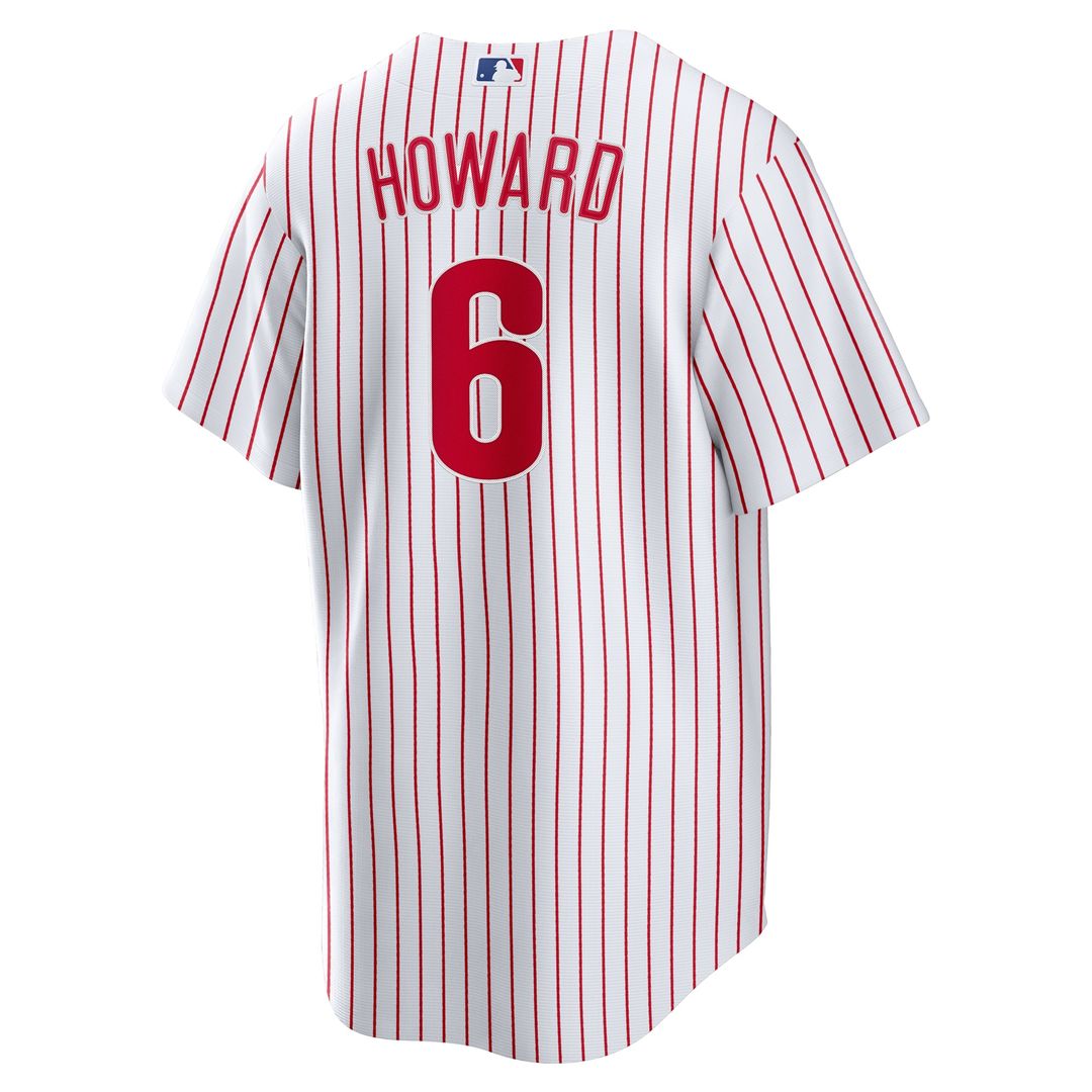 Philadelphia Phillies Ryan Howard Nike Replica Player Jersey - White Team Jersey Sports Fan Apparel