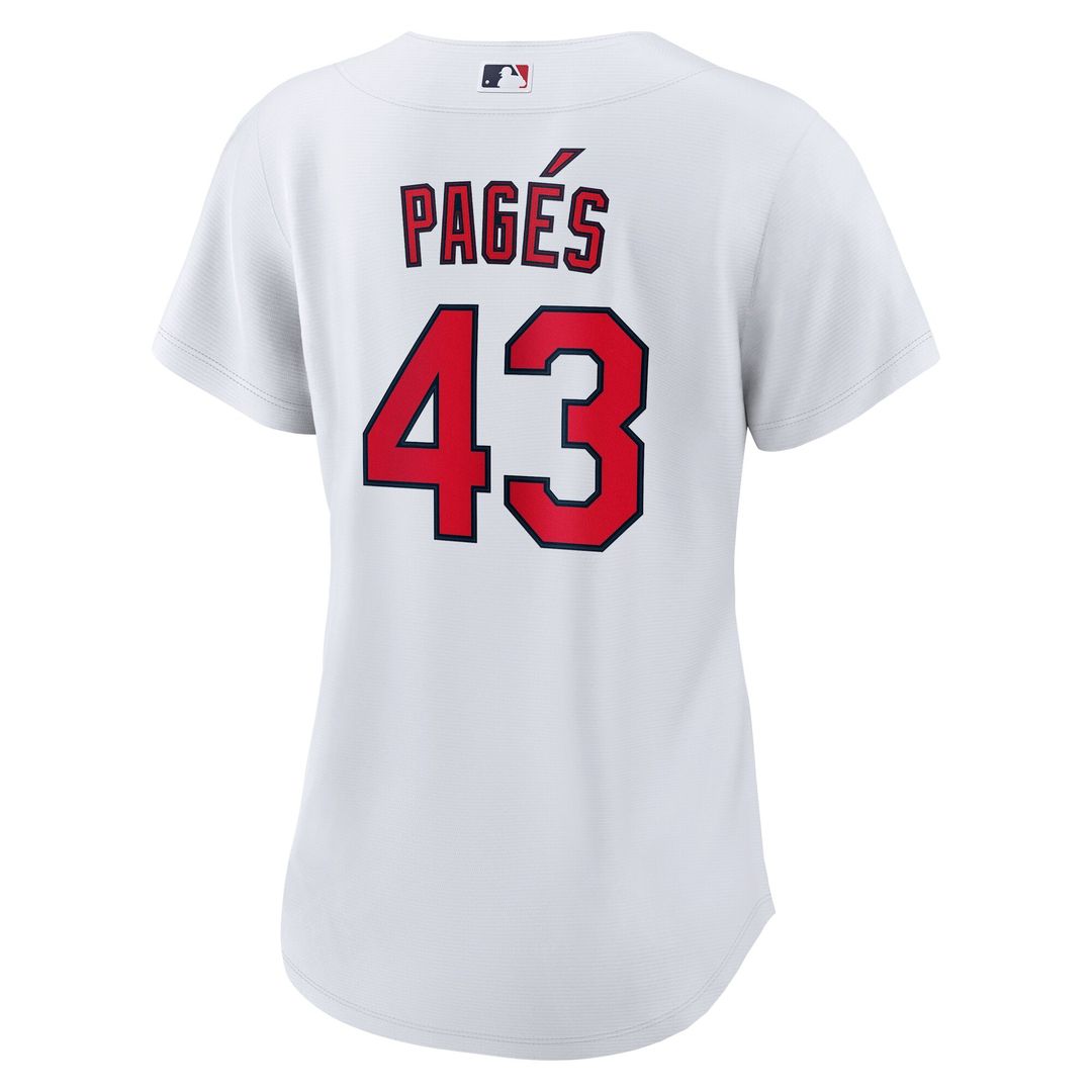 St. Louis Cardinals Pedro Pagés Nike Women's Home Replica Jersey - White Team Jersey Sports Fan Apparel