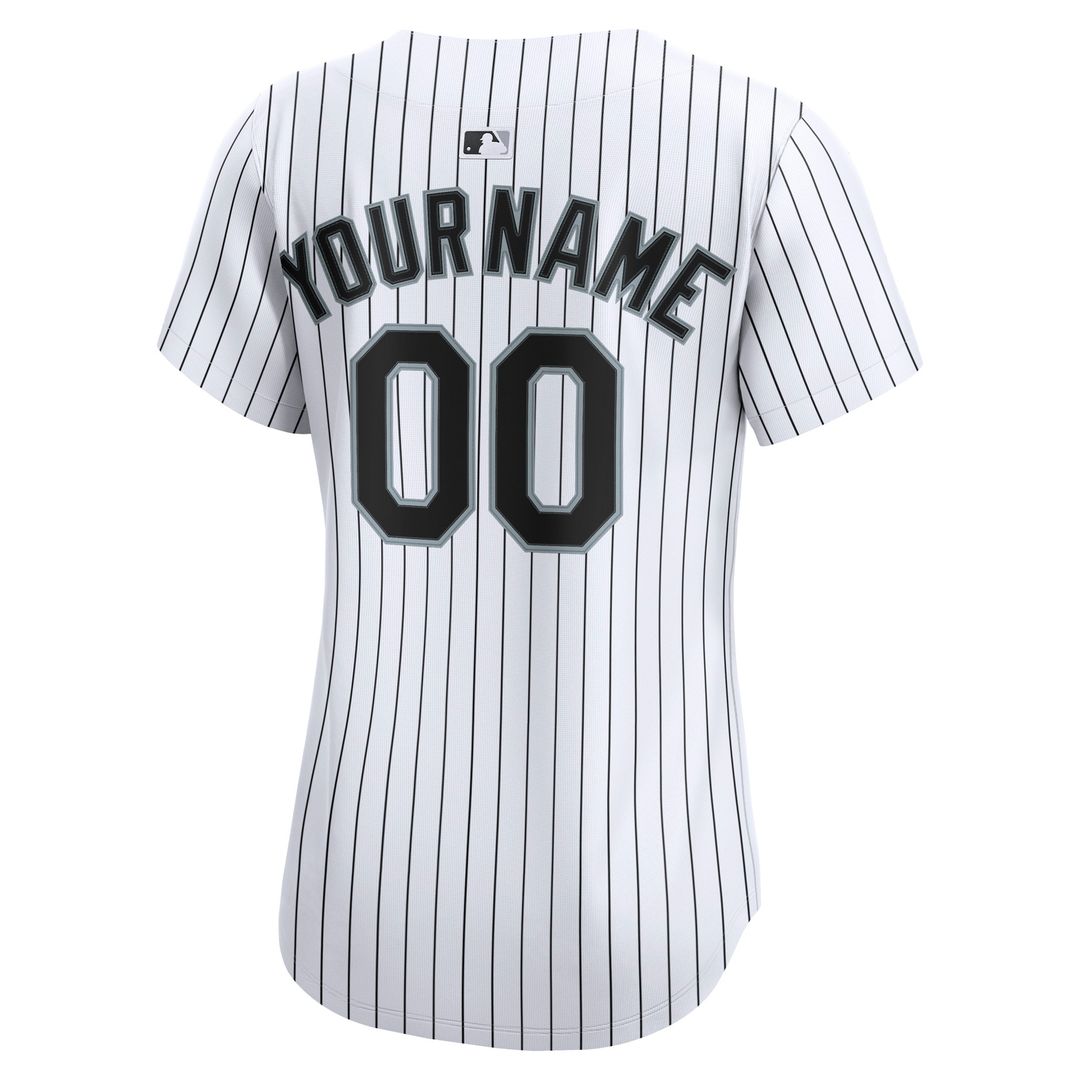 Chicago White Sox Nike Women's Home Limited Custom Jersey - White Team Jersey Sports Fan Apparel