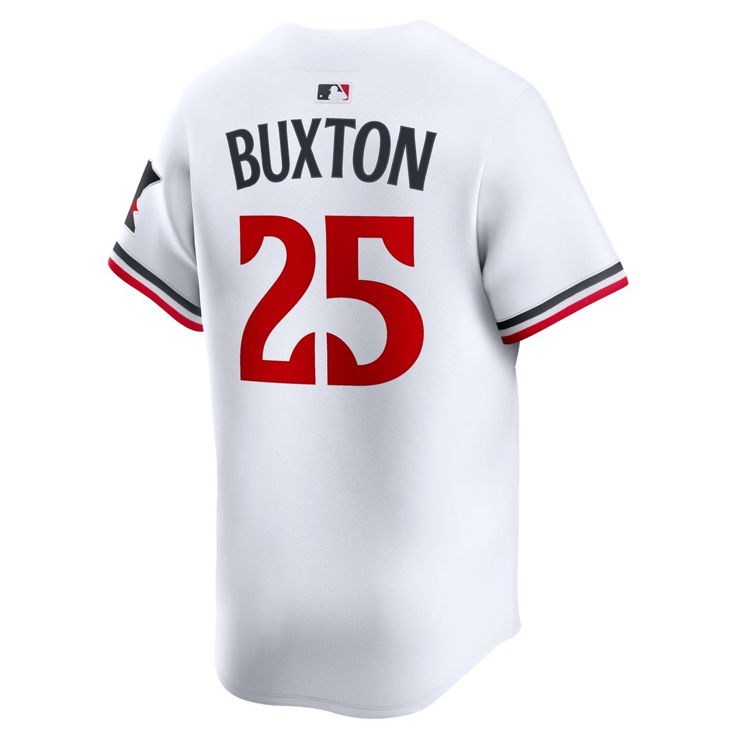 Minnesota Twins Byron Buxton Nike Home Limited Player Jersey - White Team Jersey Sports Fan Apparel
