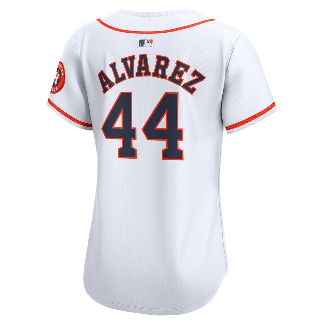 Houston Astros Yordan Alvarez Nike Women's Home Limited Player Jersey - White Team Jersey Sports Fan Apparel