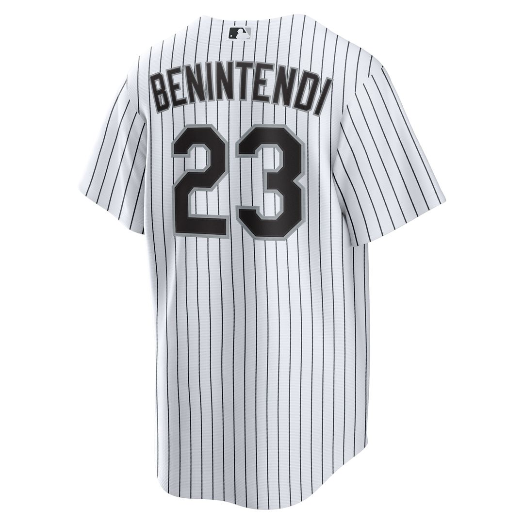Chicago White Sox Andrew Benintendi Nike Home Player Jersey - White/Black Team Jersey Sports Fan Apparel