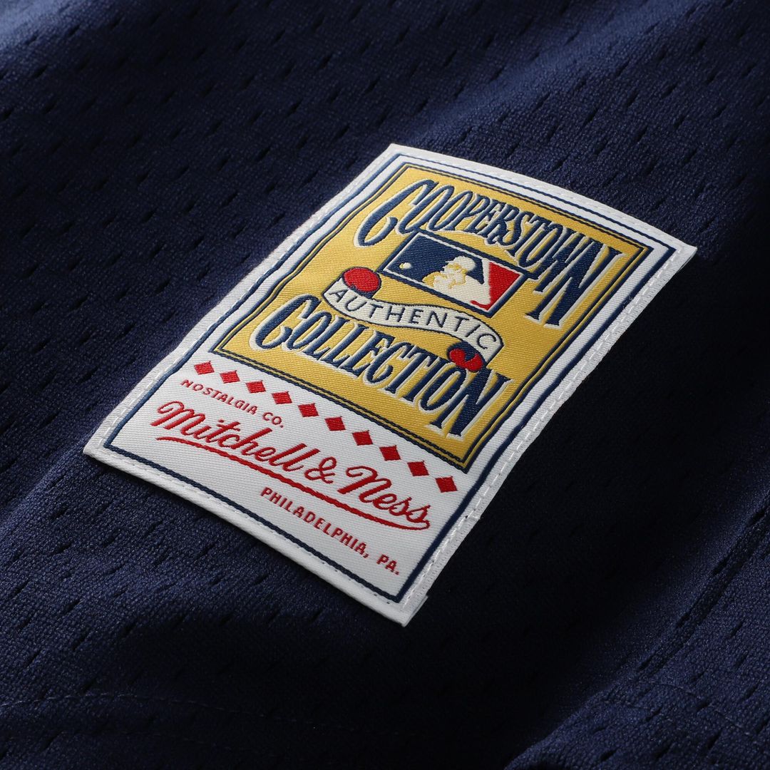 Bo Jackson California Angels Mitchell & Ness Cooperstown Mesh Batting Practice Button - Up Jersey - Navy Team Jersey Sports Fan Apparel