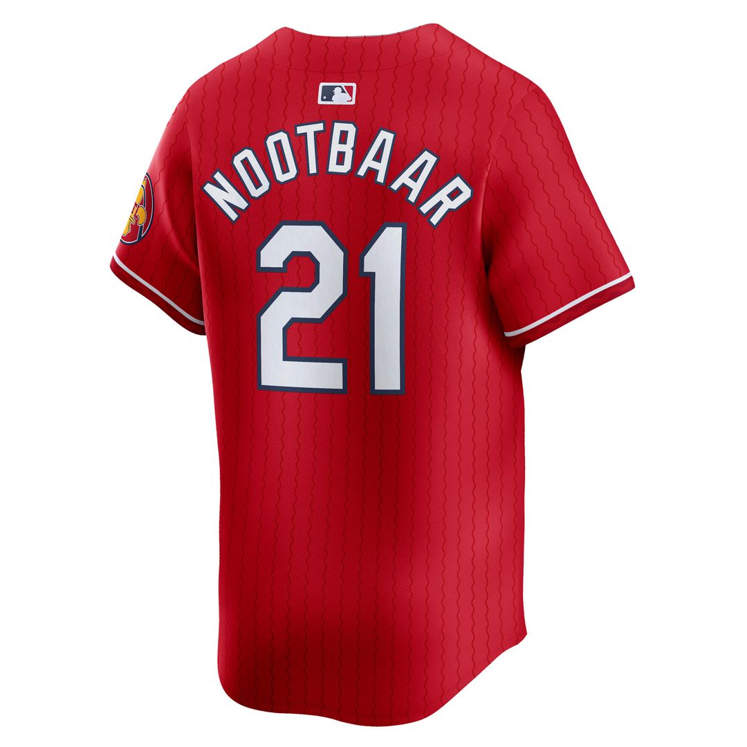 St. Louis Cardinals Lars Nootbaar Nike City Connect Limited Jersey - Red Team Jersey Sports Fan Apparel