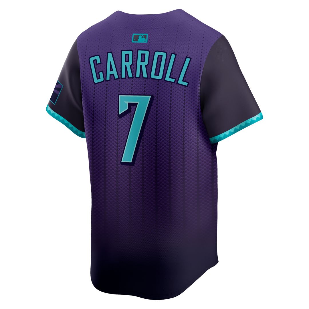 Arizona Diamondbacks Corbin Carroll Nike 2025 City Connect Limited Player Jersey - Purple Team Jersey Sports Fan Apparel