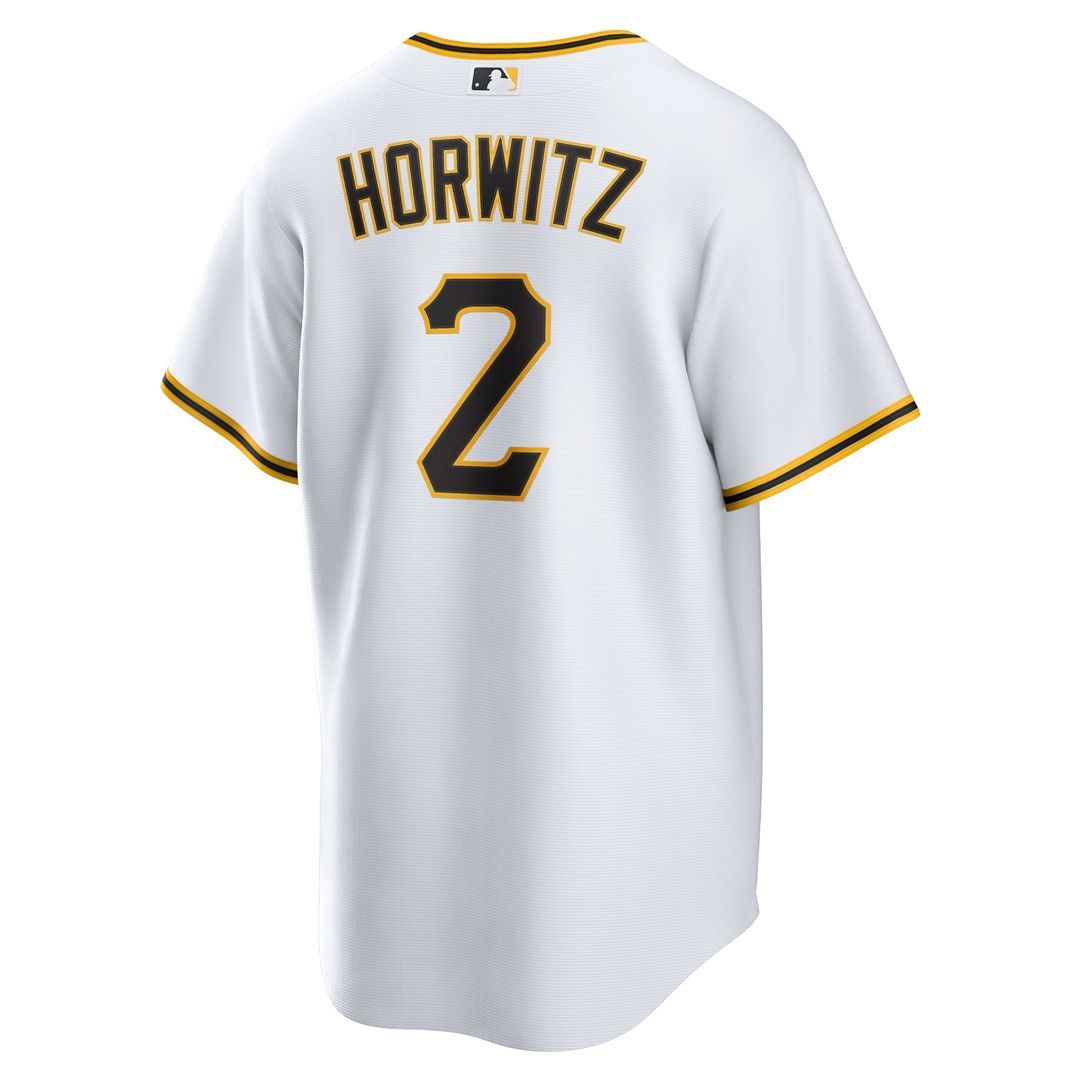 Pittsburgh Pirates Spencer Horwitz Nike Home Replica Jersey - White Team Jersey Sports Fan Apparel