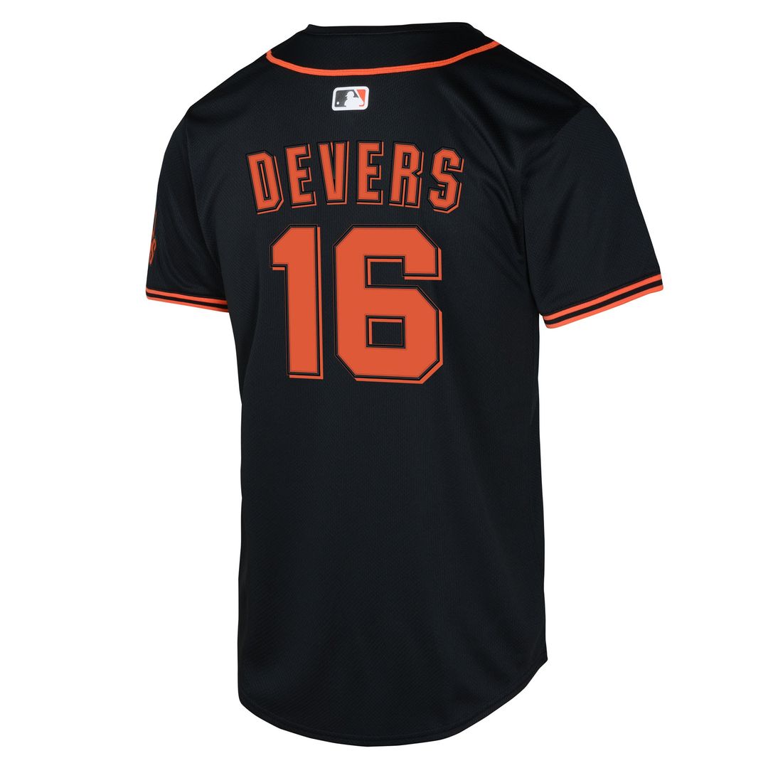 San Francisco Giants Rafael Devers Nike Youth Limited Jersey - Black Team Jersey Sports Fan Apparel
