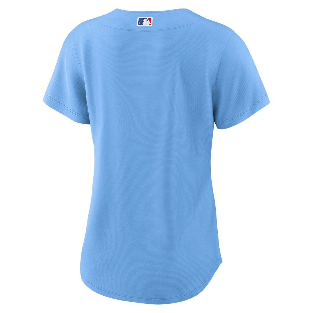 Chicago Cubs Nike Women's Alternate Replica Jersey - Light Blue Team Jersey Sports Fan Apparel