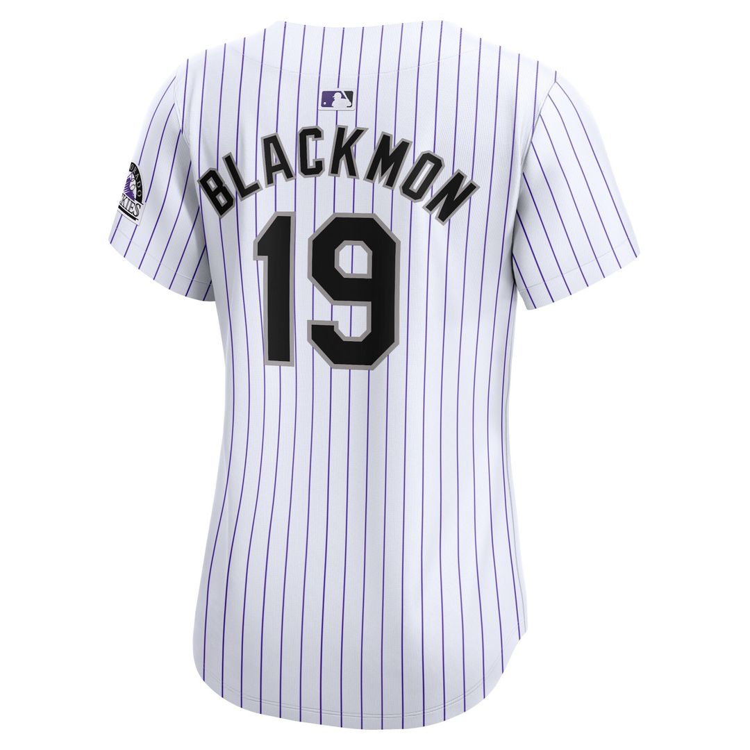 Colorado Rockies Charlie Blackmon Nike Women's Home Limited Player Jersey - White Team Jersey Sports Fan Apparel