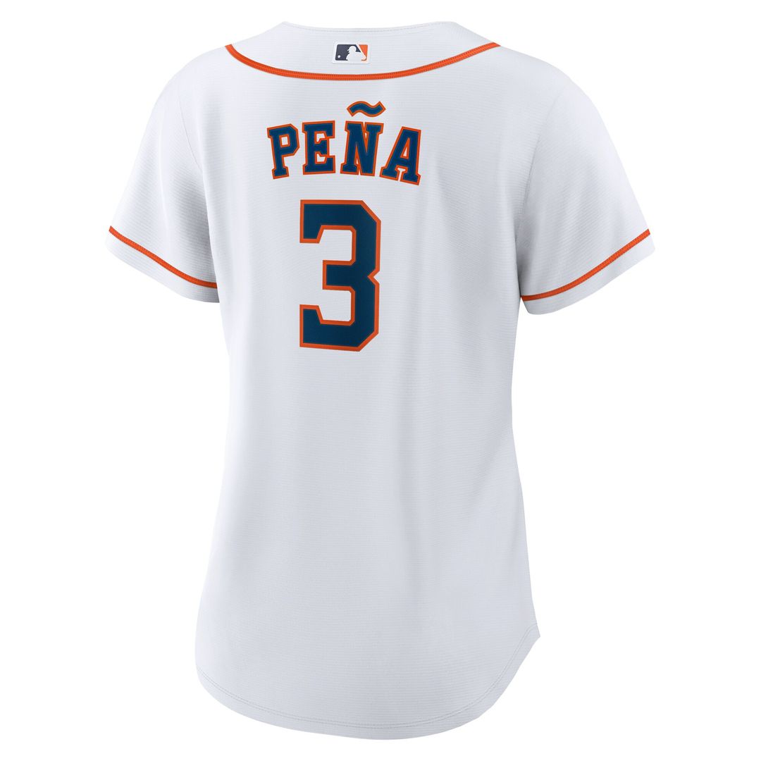 Houston Astros Jeremy Peña Nike Women's Home Replica Jersey - White Team Jersey Sports Fan Apparel