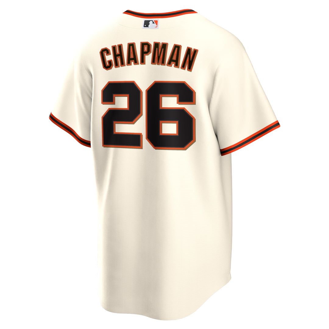 San Francisco Giants Matt Chapman Nike Home Replica Jersey - Cream Team Jersey Sports Fan Apparel