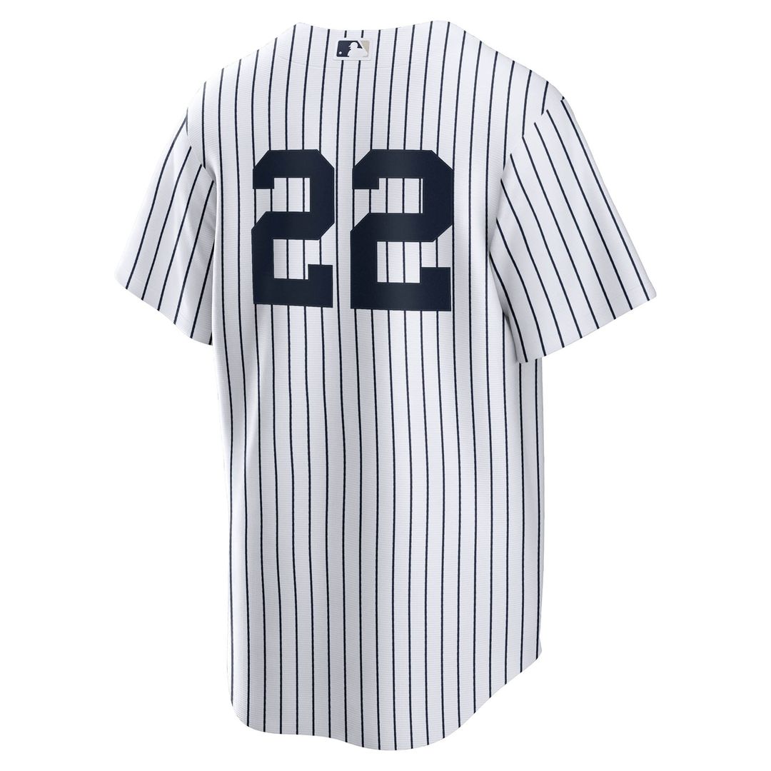 New York Yankees Ben Rice Nike Home Replica Jersey - White Team Jersey Sports Fan Apparel