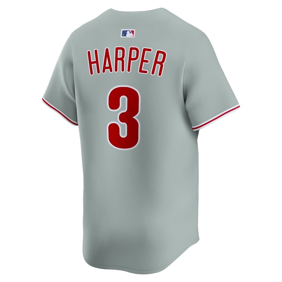 Philadelphia Phillies Bryce Harper Nike Alternate Limited Player Jersey - Light Blue Team Jersey Sports Fan Apparel