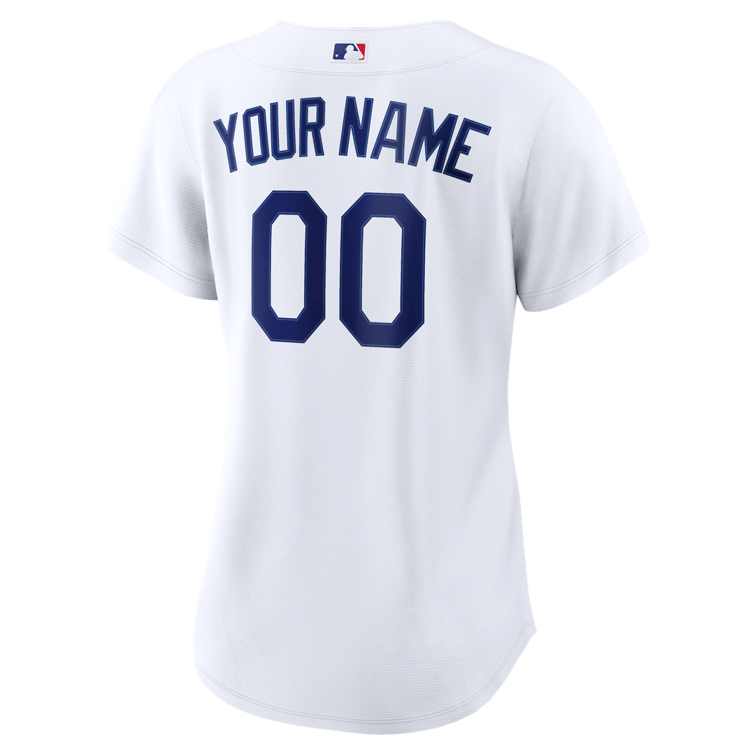 Los Angeles Dodgers Nike Women's Home Replica Custom Jersey - White Team Jersey Sports Fan Apparel