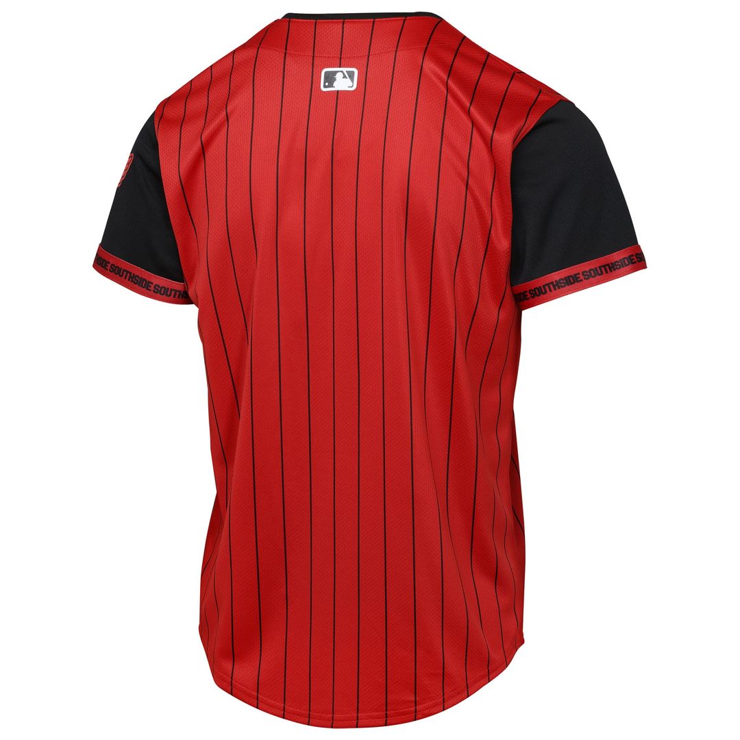 Chicago White Sox Youth 2025 City Connect Limited Jersey - Red/Black Team Jersey Sports Fan Apparel