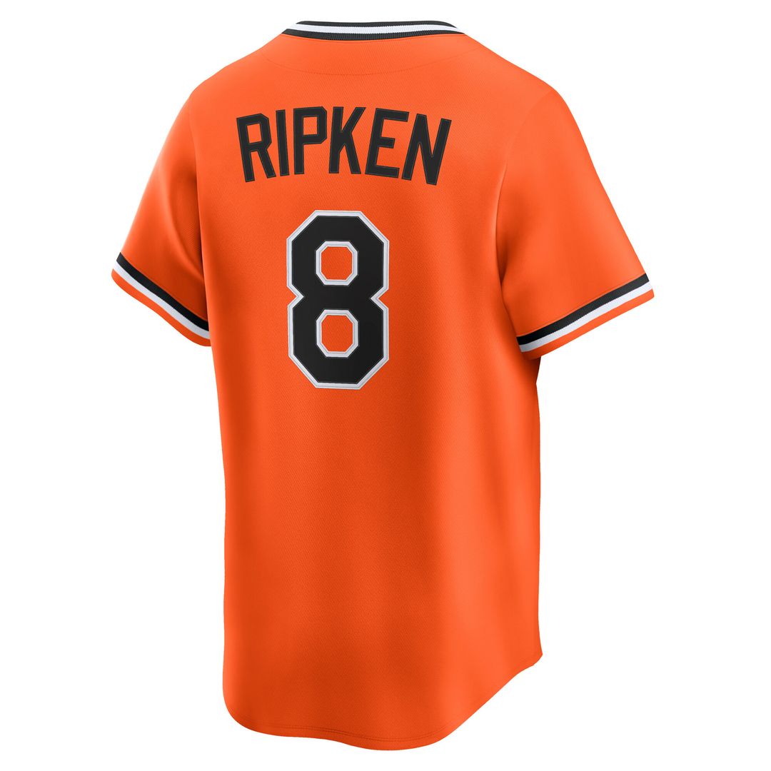 Baltimore Orioles Cal Ripken Sr. Nike Throwback Cooperstown Limited Jersey - Orange Team Jersey Sports Fan Apparel