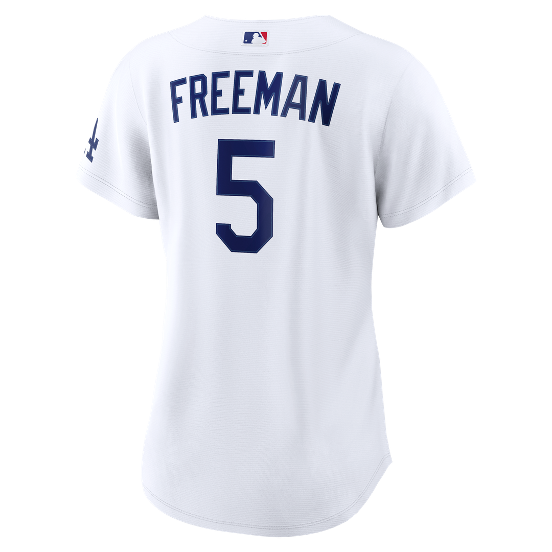 Los Angeles Dodgers Freddie Freeman Nike Women's Home Stadium Jersey - White Team Jersey Sports Fan Apparel