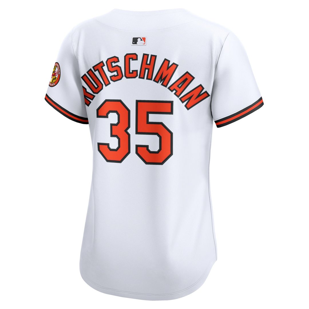 Baltimore Orioles Adley Rutschman Nike Women's Home Limited Player Jersey - White Team Jersey Sports Fan Apparel