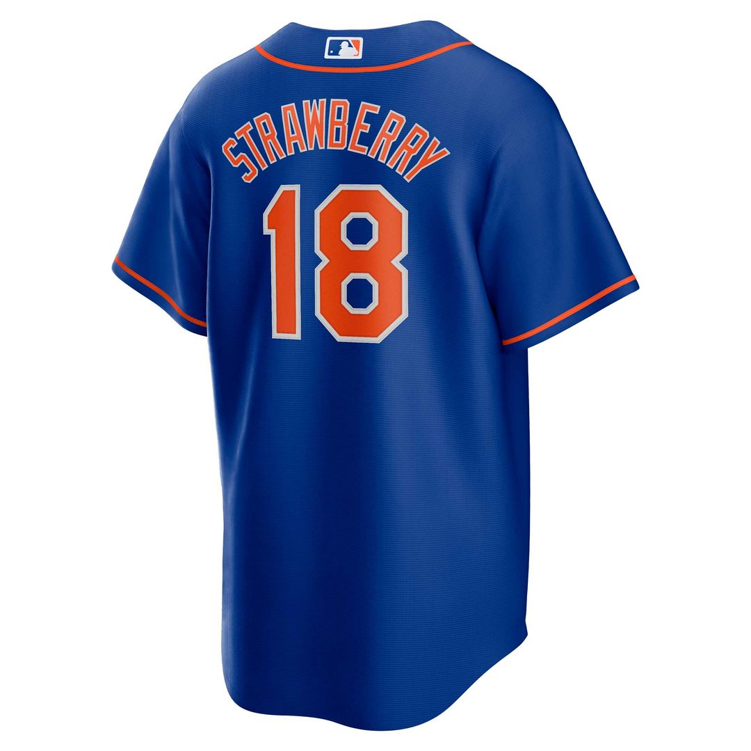 New York Mets Darryl Strawberry Nike Alternate Replica Player Jersey - Royal Team Jersey Sports Fan Apparel