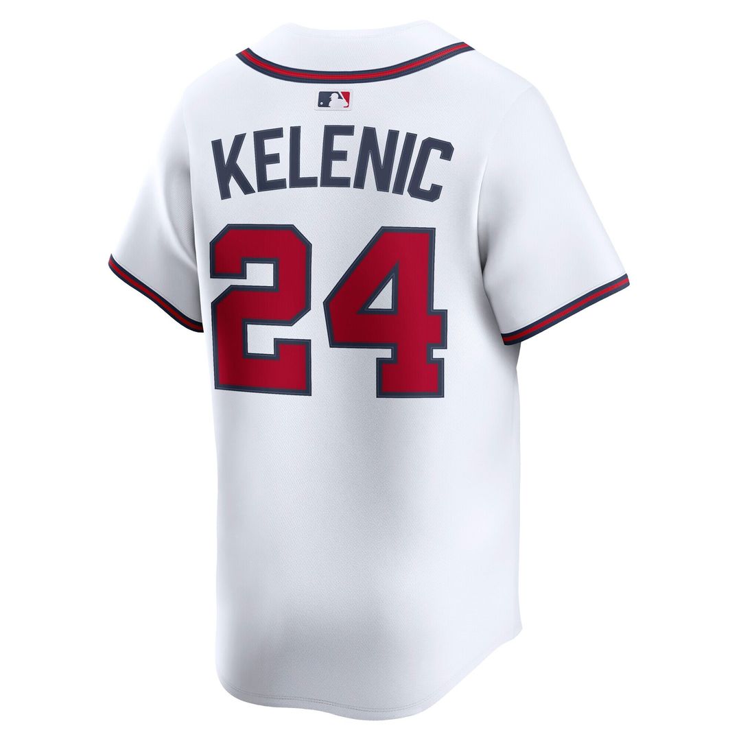 Atlanta Braves Jarred Kelenic Nike Home Limited Player Jersey - White Team Jersey Sports Fan Apparel