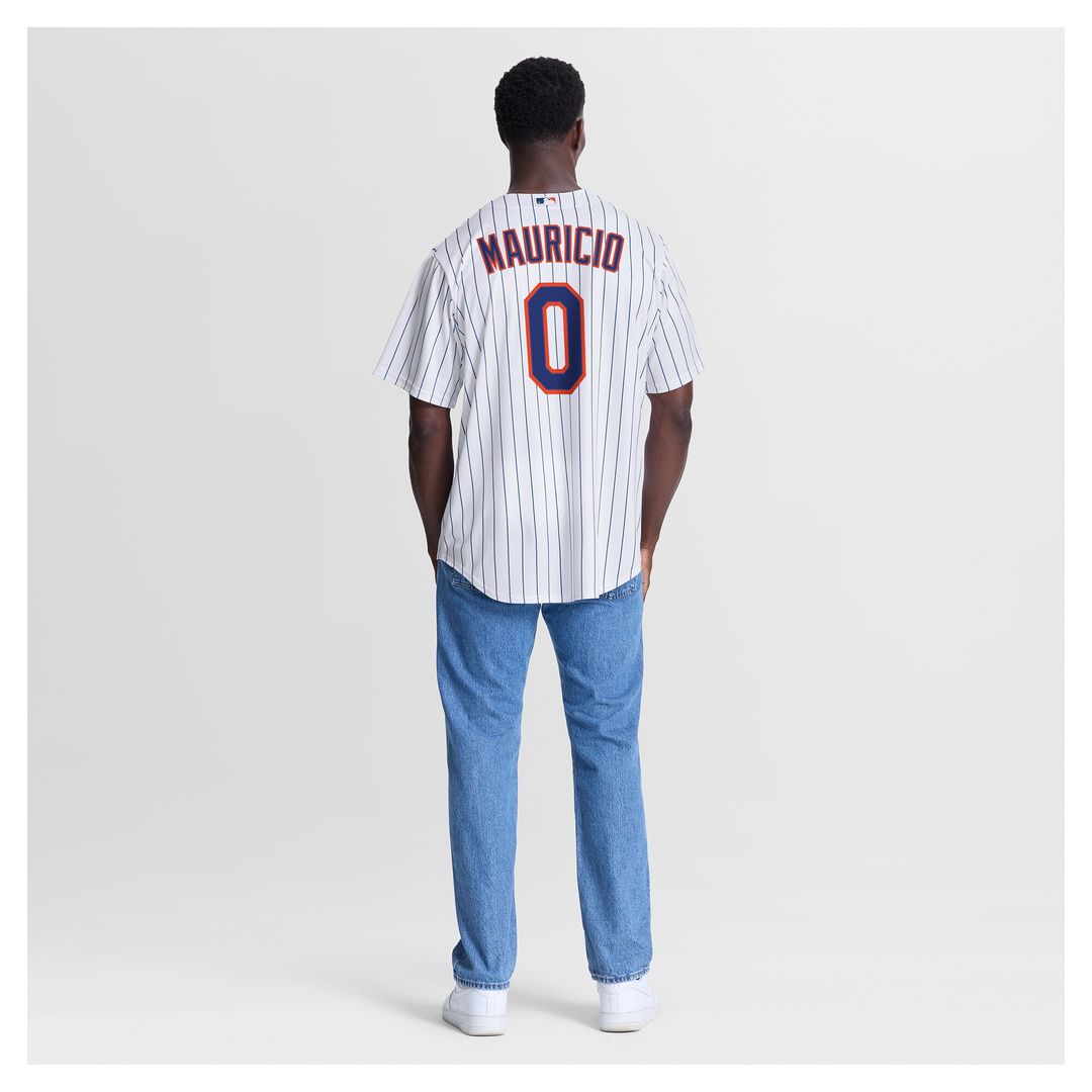 New York Mets Ronny Mauricio Nike Home Replica Jersey - White Team Jersey Sports Fan Apparel