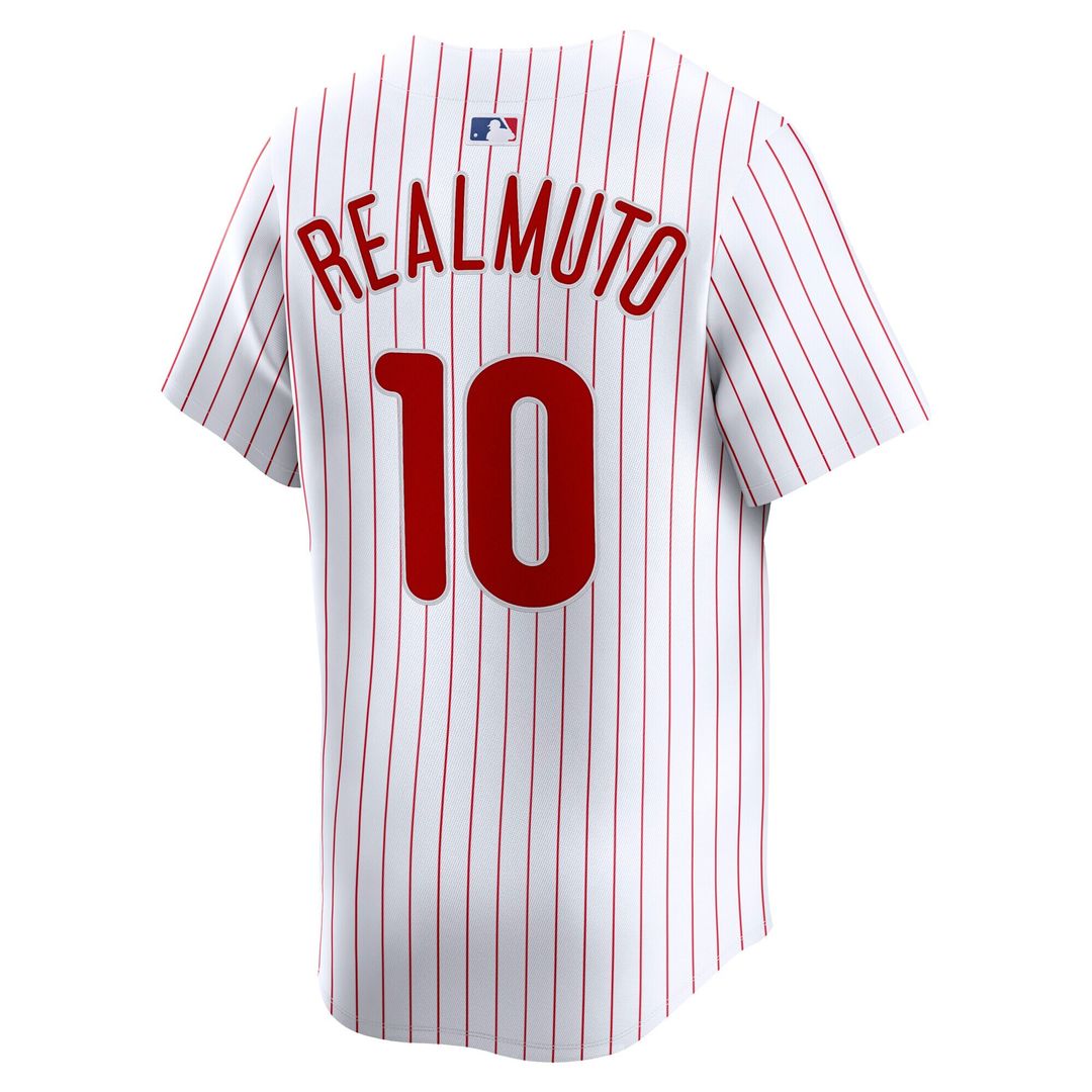 Philadelphia Phillies J.T. Realmuto Nike Home Limited Player Jersey - White Team Jersey Sports Fan Apparel
