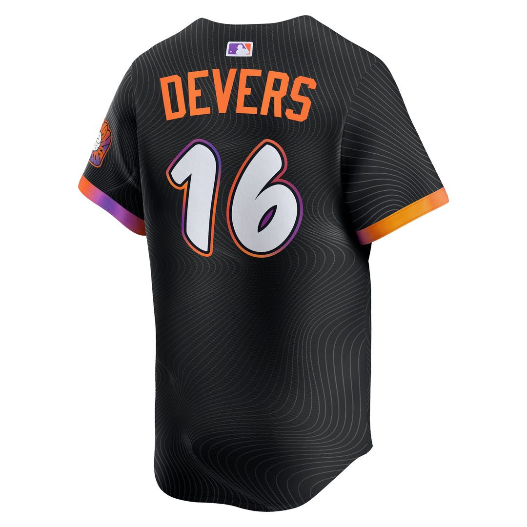 San Francisco Giants Rafael Devers Nike 2025 City Connect Limited Player Jersey - Black Team Jersey Sports Fan Apparel