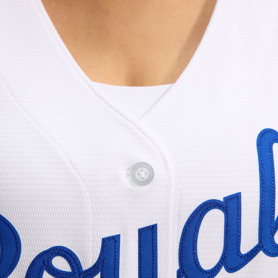 Kansas City Royals Nike Women's Home Replica Team Jersey - White Team Jersey Sports Fan Apparel