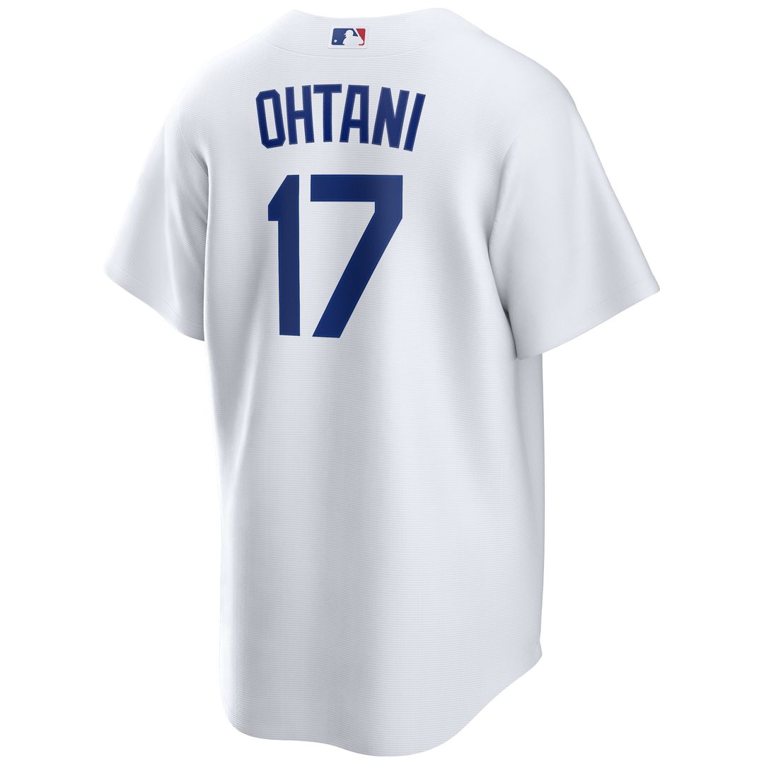Los Angeles Dodgers Shohei Ohtani Nike Home Replica Player Jersey - White Team Jersey Sports Fan Apparel