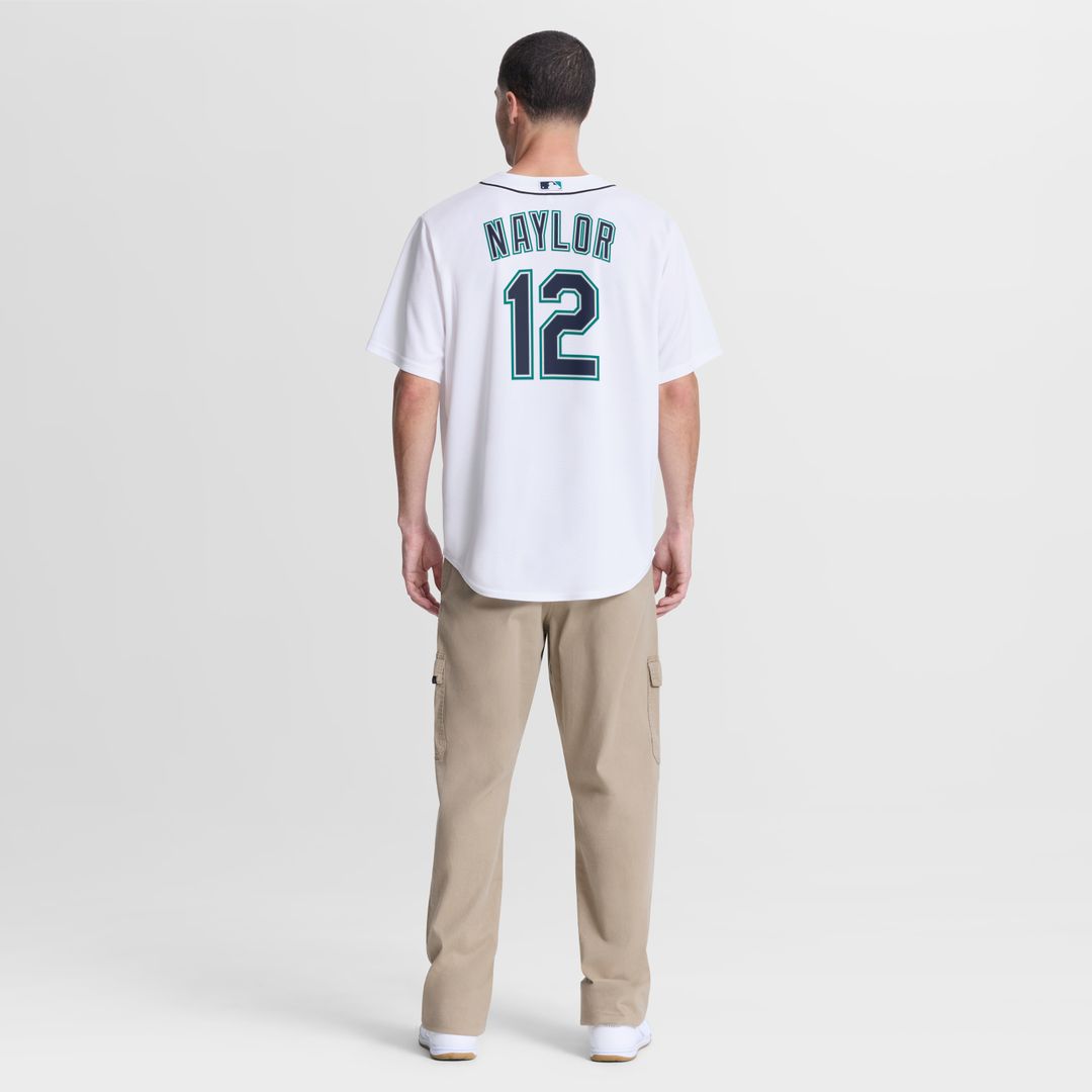 Seattle Mariners Josh Naylor Nike Home Replica Jersey - White Team Jersey Sports Fan Apparel