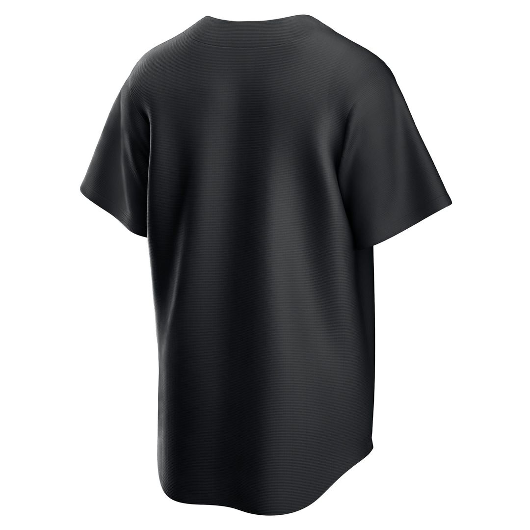 Cleveland Guardians Nike Replica Jersey - Black Team Jersey Sports Fan Apparel