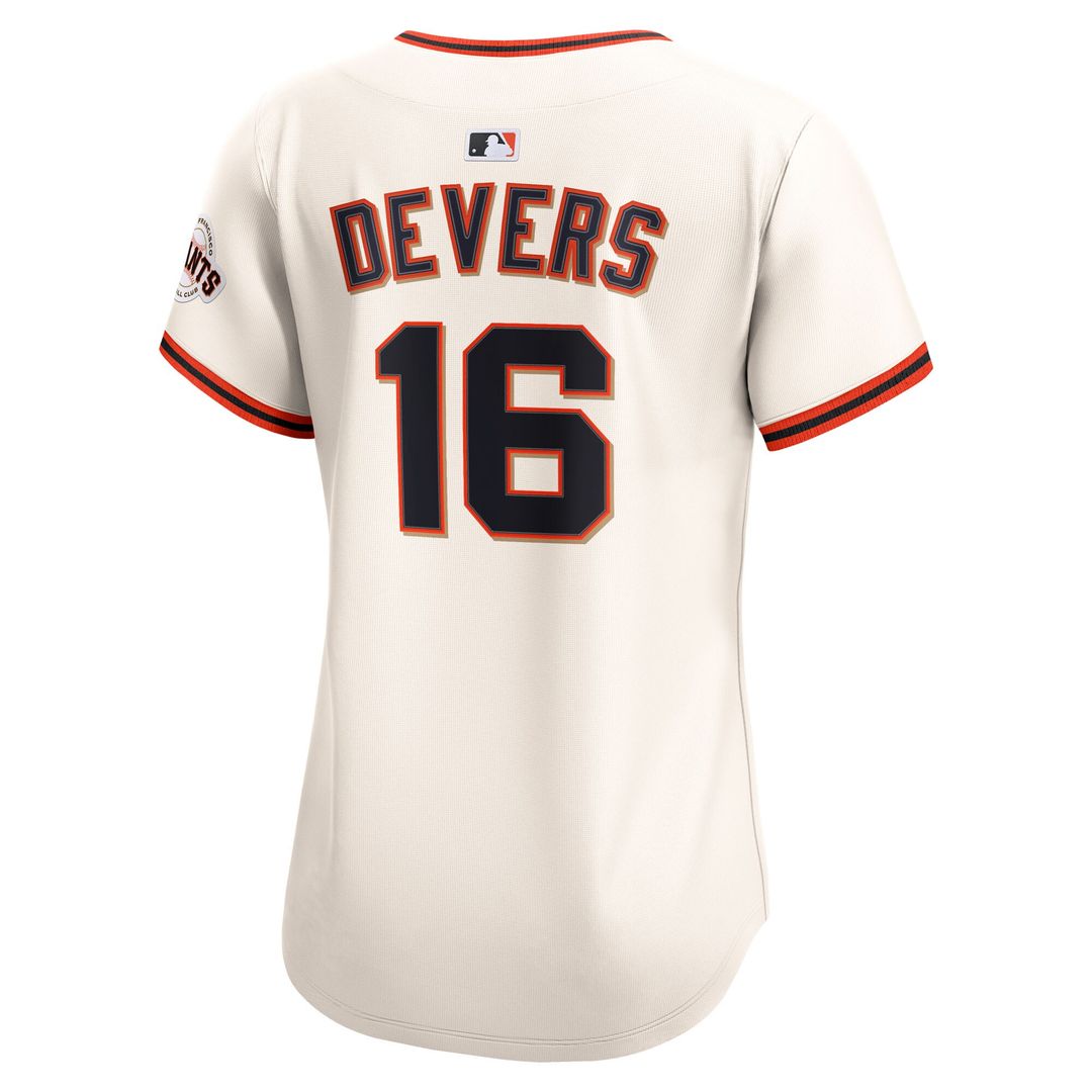 San Francisco Giants Rafael Devers Nike Women's Home Limited Player Jersey - Cream Team Jersey Sports Fan Apparel