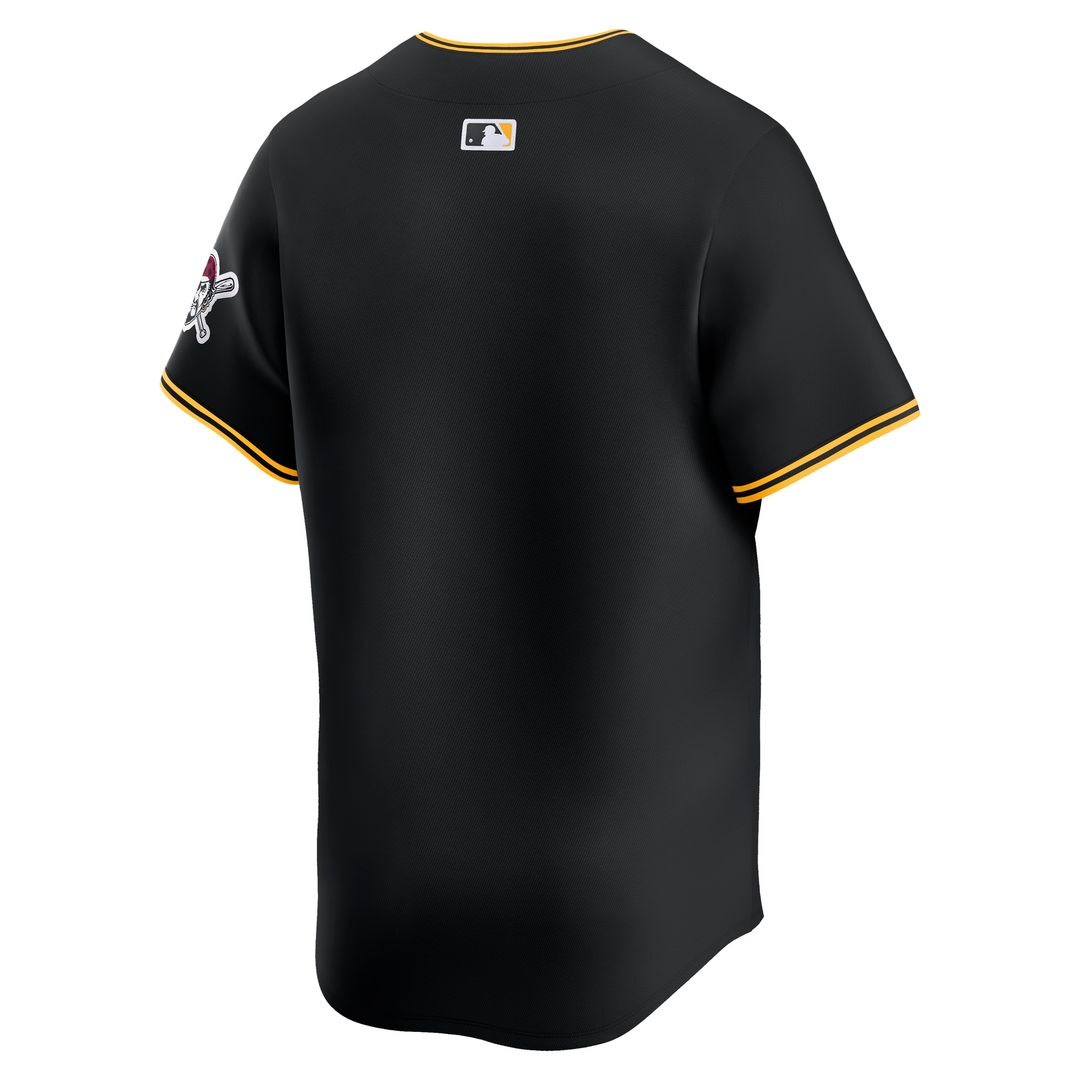 Pittsburgh Pirates Nike Alternate Limited Jersey - Black Team Jersey Sports Fan Apparel