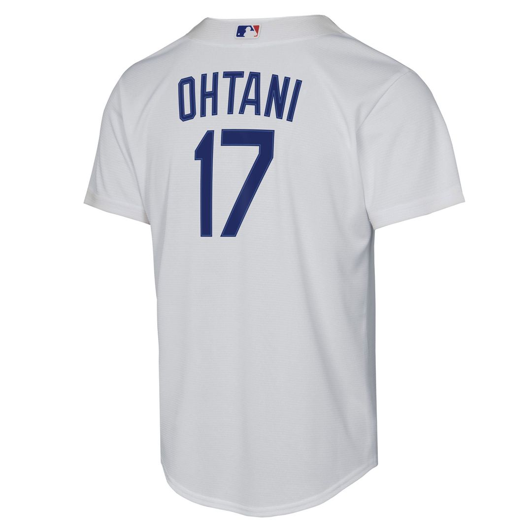 Los Angeles Dodgers Shohei Ohtani Nike Youth Home Replica Player Jersey - White Team Jersey Sports Fan Apparel